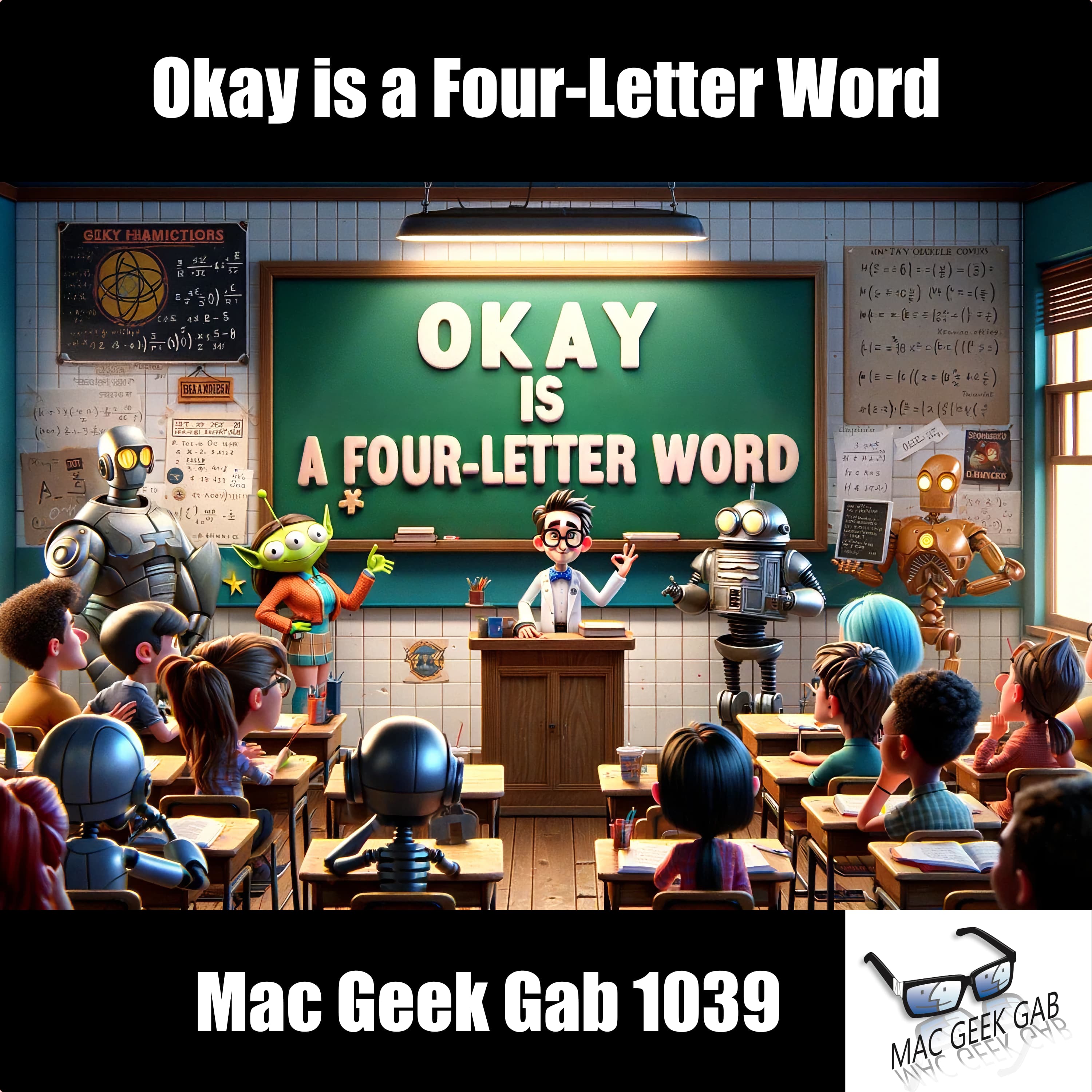 Okay is a Four-Letter Word - podcast episode cover