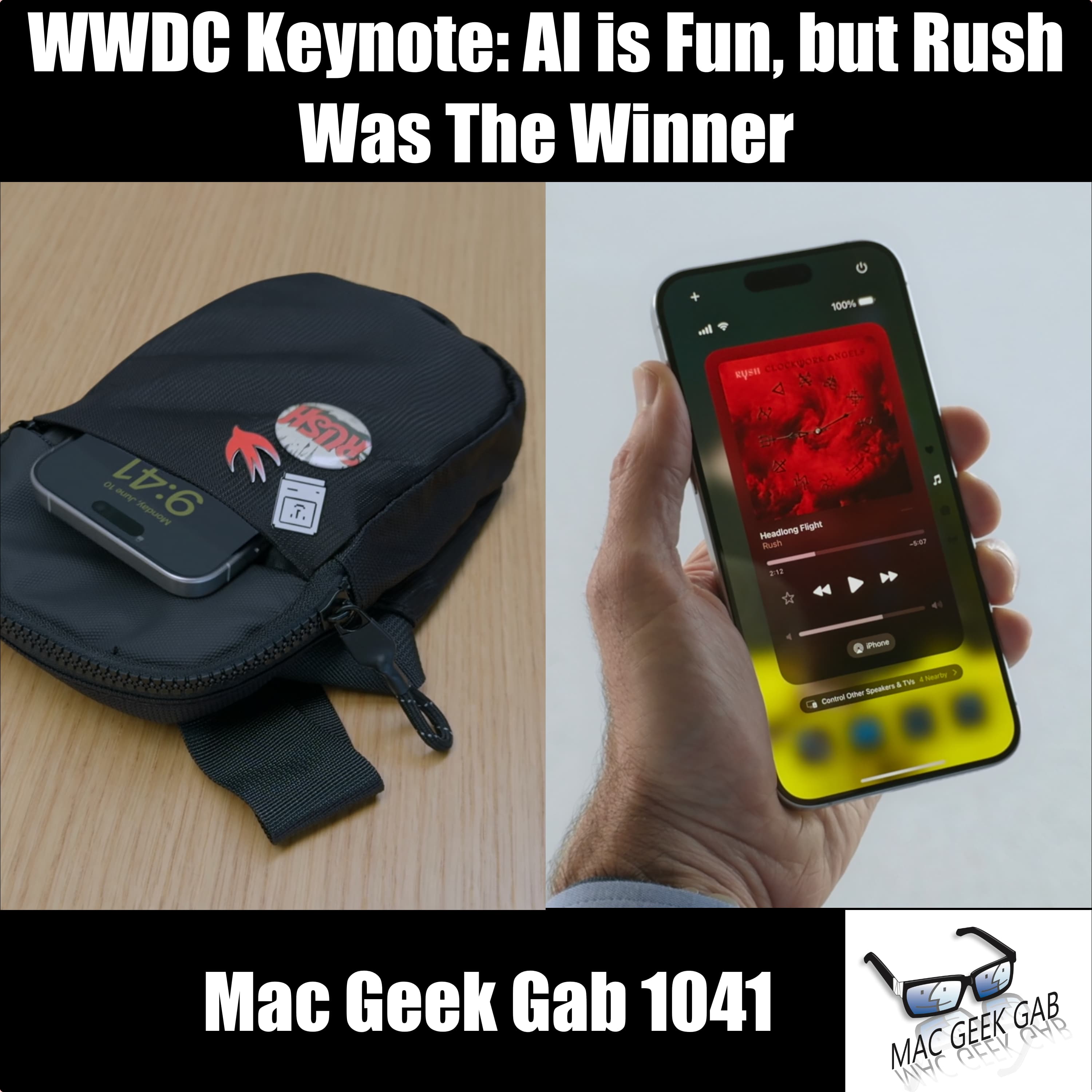 WWDC Keynote: AI is Fun, but Rush Was The Winner - podcast episode cover