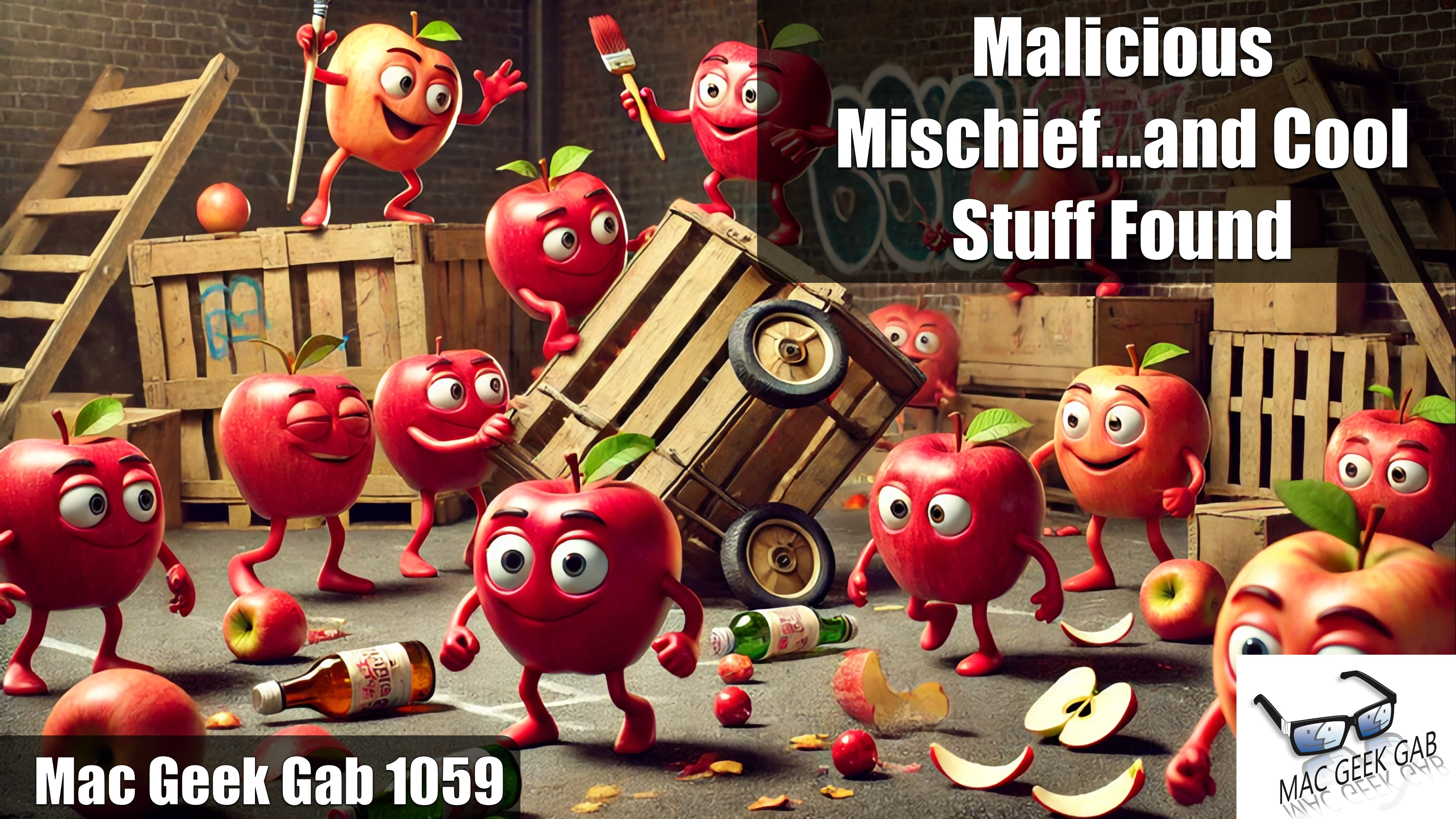 Malicious Mischief...and Cool Stuff Found — Mac Geek Gab 1059 episode image