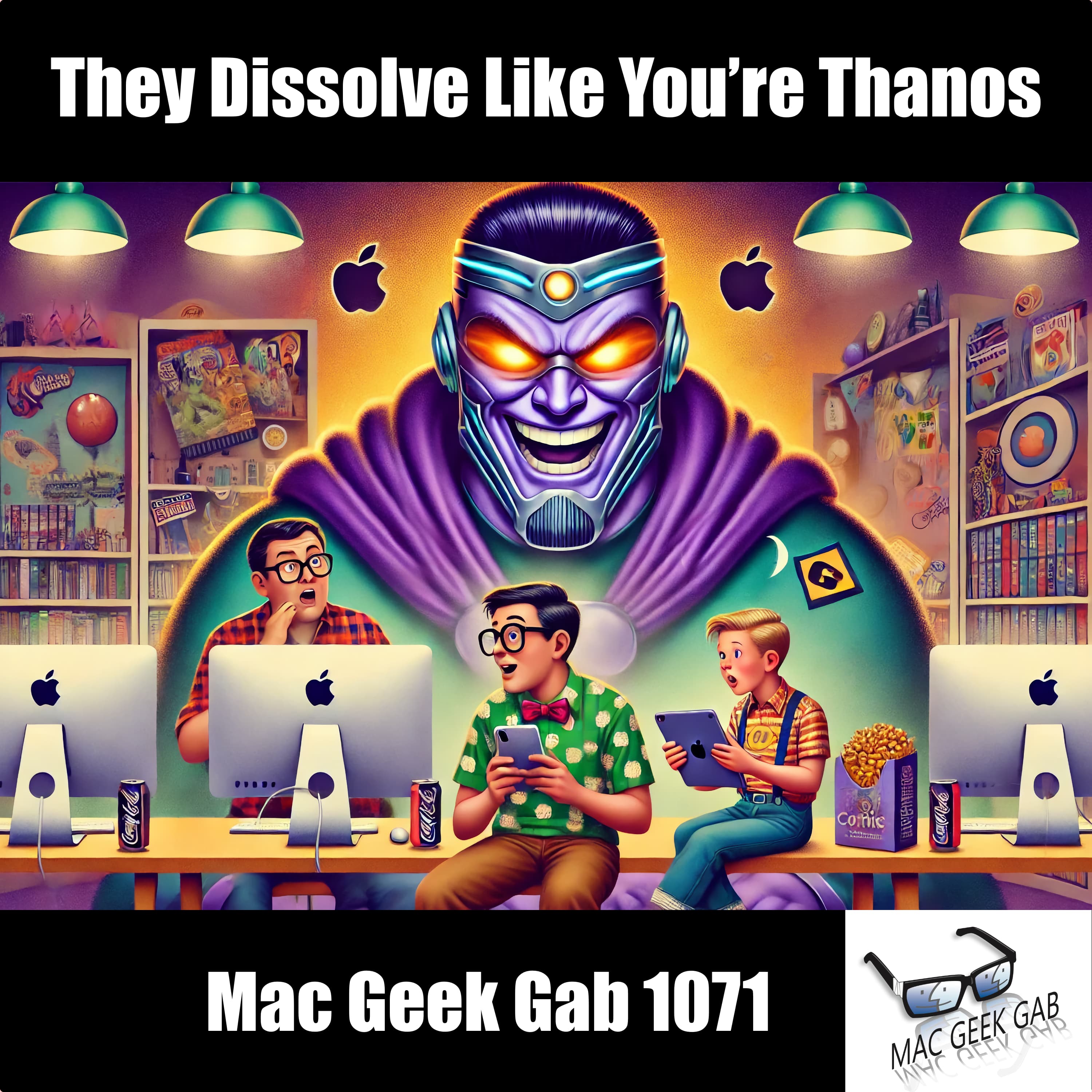 They Dissolve Like You’re Thanos — Mac Geek Gab 1071 episode image